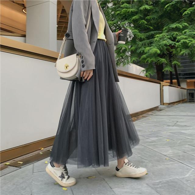 チュールスカート
