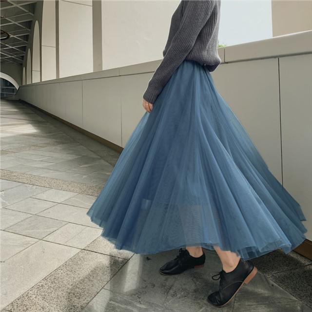 チュールスカート