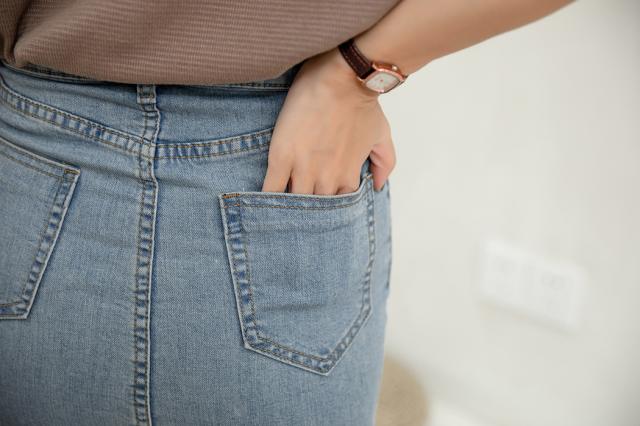 デニムスカート