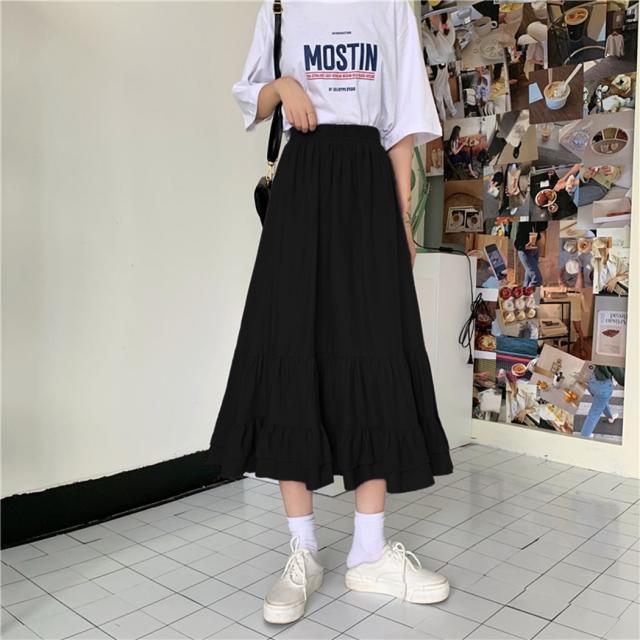 大人気❤️スカート ロング丈 シンプル 春夏デート お出かけ普段着に最適 楽天市場】レディース 春 夏 水玉 ロングスカート ロング丈