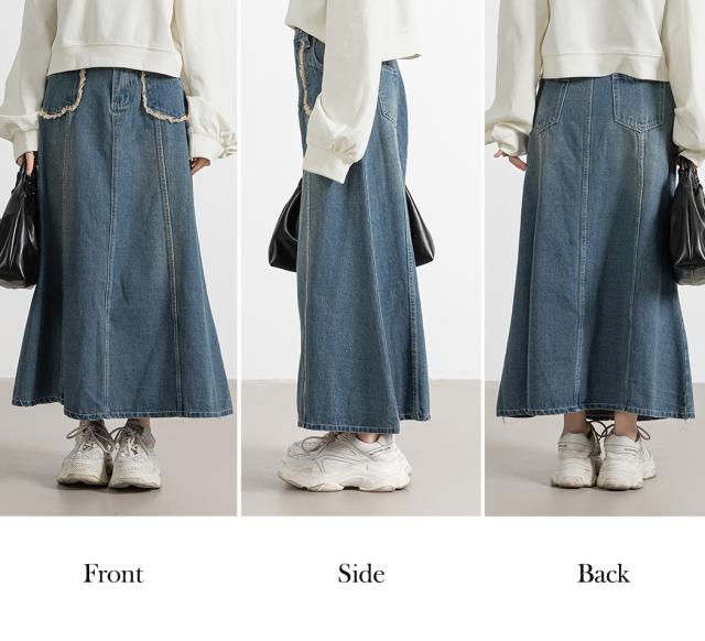 デニムスカート