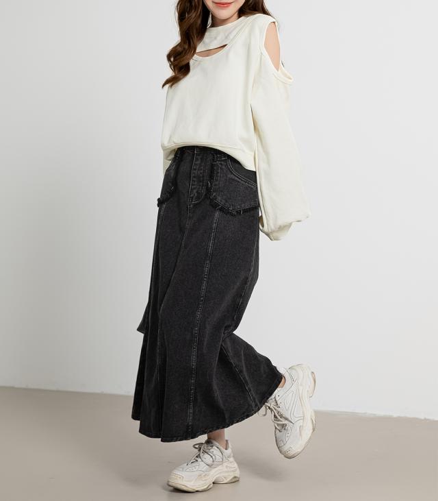 デニムスカート