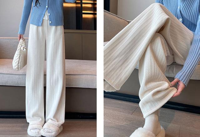 裏起毛パンツ