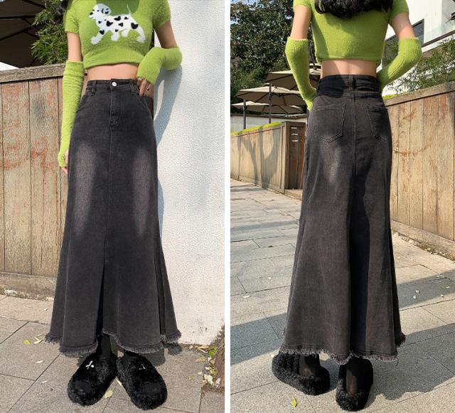 デニムスカート