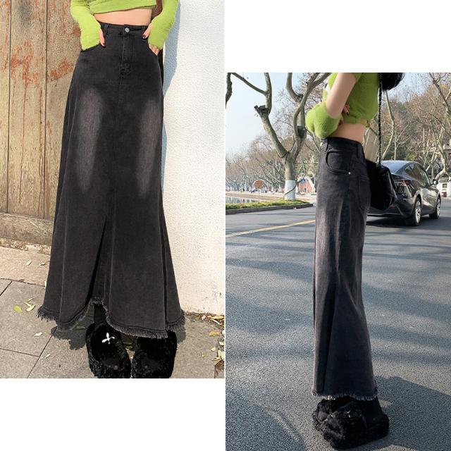 デニムスカート