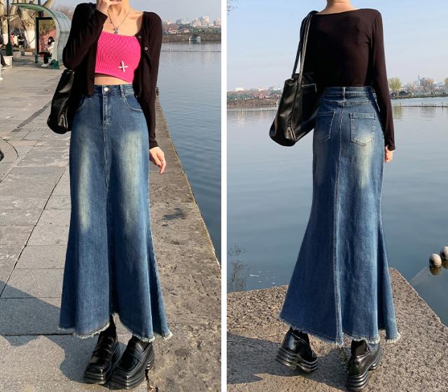 デニムスカート