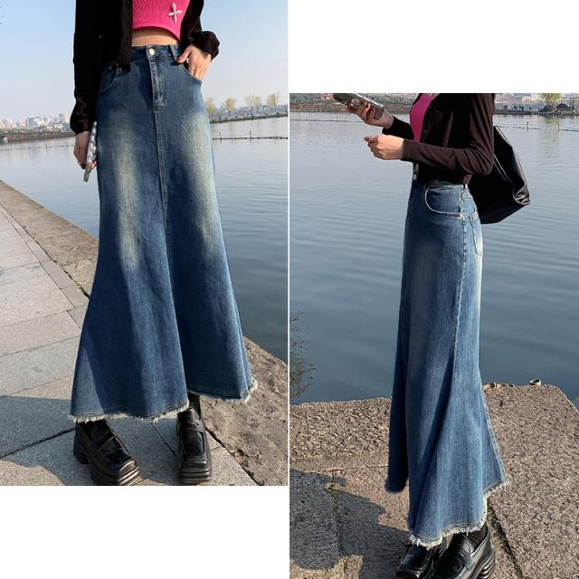 デニムスカート