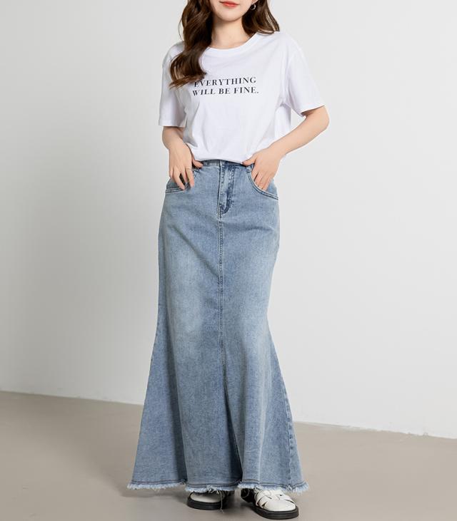 デニムスカート