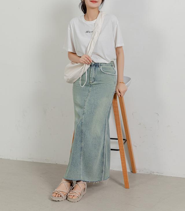 デニムスカート