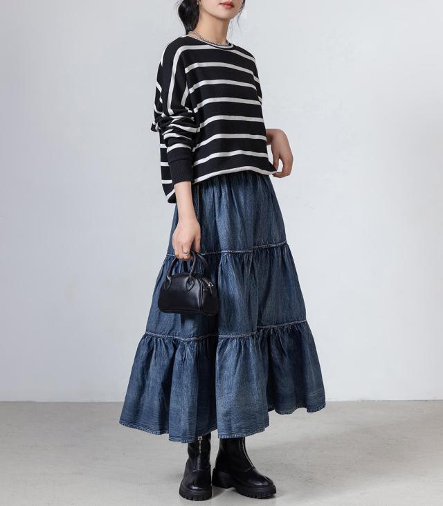 ティアードスカート