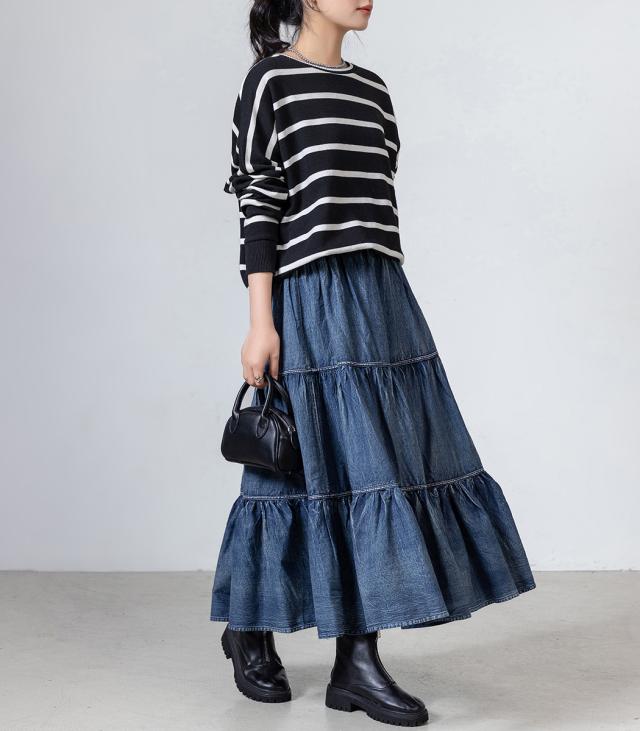 ティアードスカート