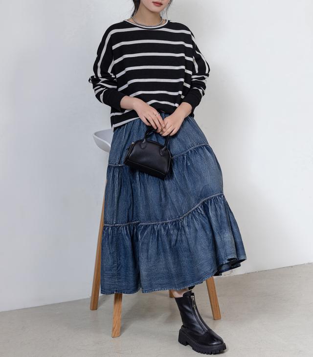 ティアードスカート