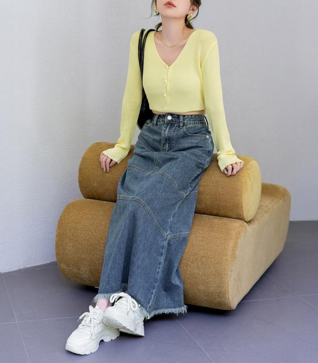 デニムスカート