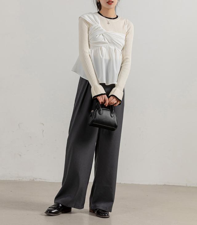 ペプラムキャミ