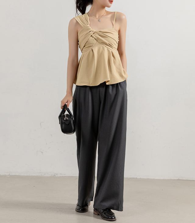 ペプラムキャミ