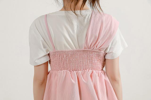 ペプラムキャミ