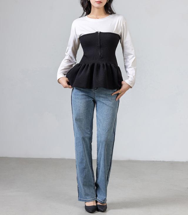 ニットビスチェ