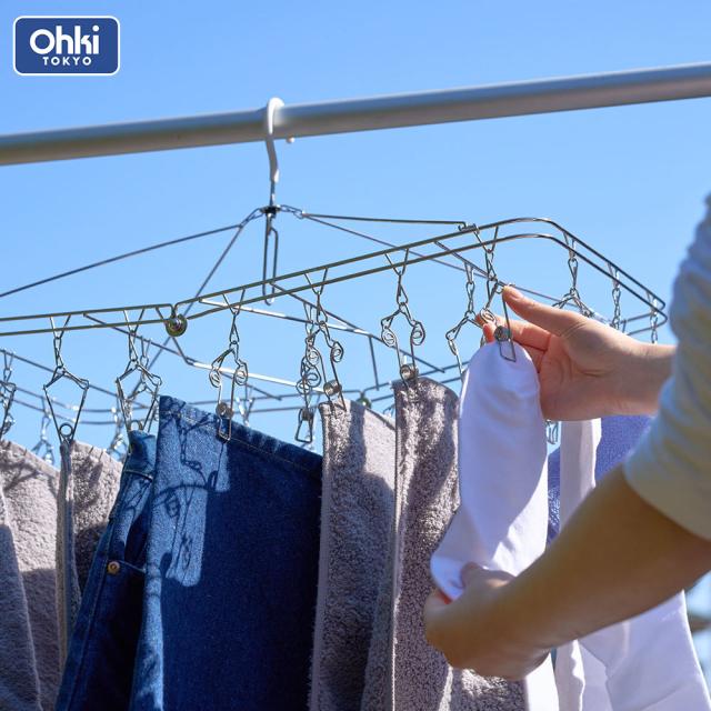 らくらくピンチ,ステンレスハンガー,大木製作所