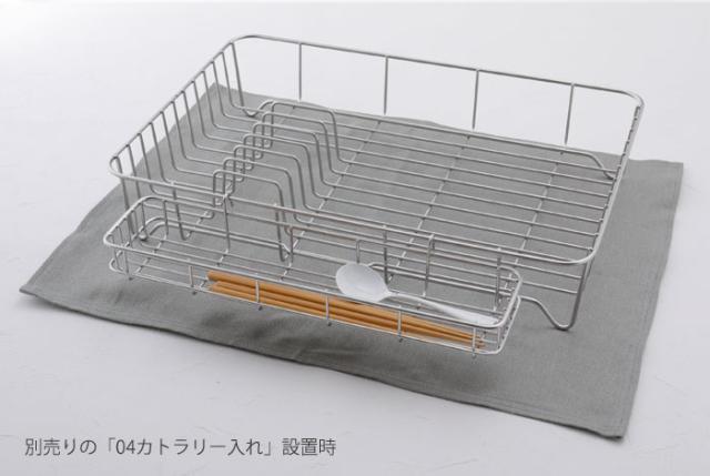 水に強くさびにくい18-8ステンレスを使用,表面は上品な光沢があるブラスト加工