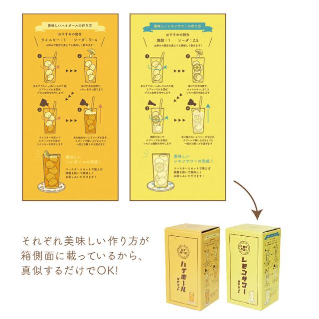 それぞれ美味しい作り方が箱側面に載っているので、真似するだけでOK