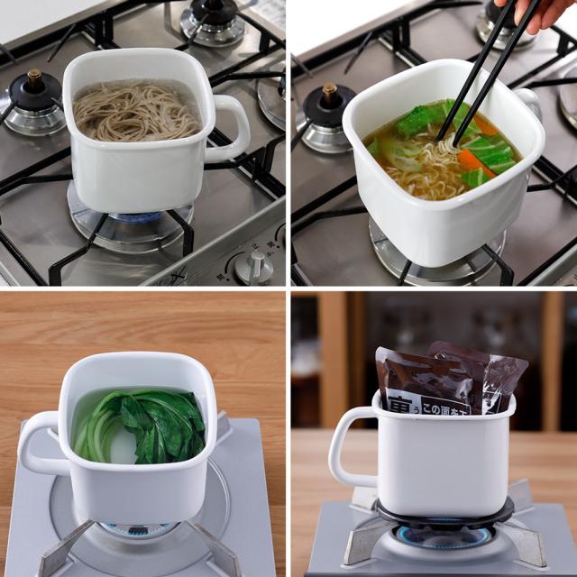 茹で物や揚げ物、レトルトパックの温めなどに活躍