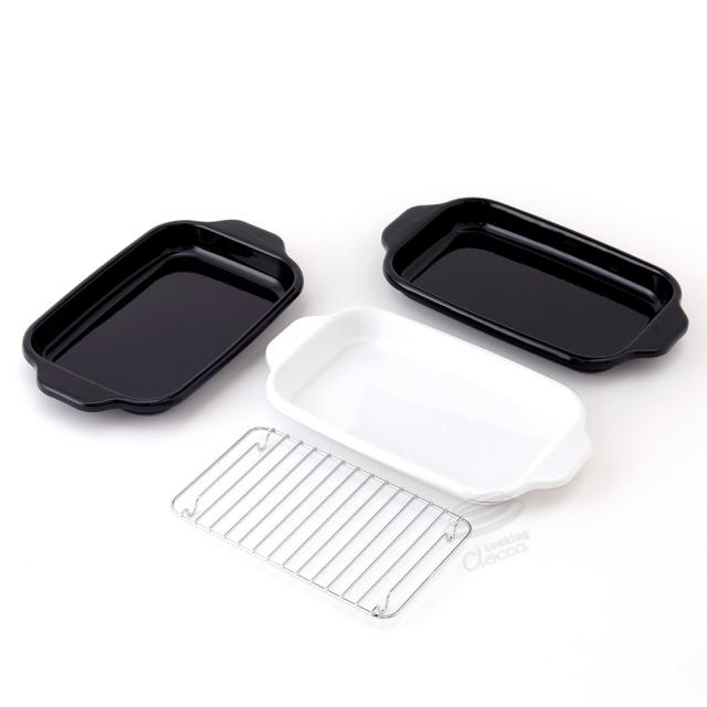 下ごしらえにも調理にも使える琺瑯のバット3個セット