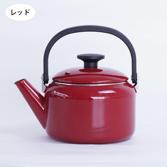 ナチュール 2.0L ケトル レッド NA-2.0K.WR 富士ホーロー
