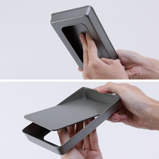 タルト型/長方形/底取/長さ１５ｃｍ【ベイクウェアー　富士ホーロー】◆お菓子型/焼き菓子/型/角型/製菓道具/製菓用品/製菓グッズ/フッ素加工/キッチン雑貨/日本製/ＢａｋｅＷａｒｅ/お菓子作り道具/お菓子道具