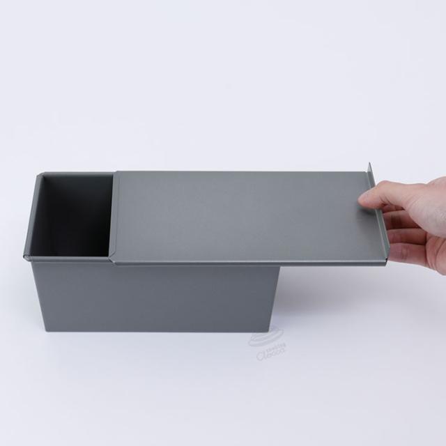 BakeWare/食パン型/1.5斤/フタ付き【ベイクウェアー/富士ホーロー】◆パン型/焼型/型/四角型/製菓道具/製菓用品/製菓グッズ/フッ素加工/キッチン雑貨/お菓子作り道具/お菓子道具/手作り