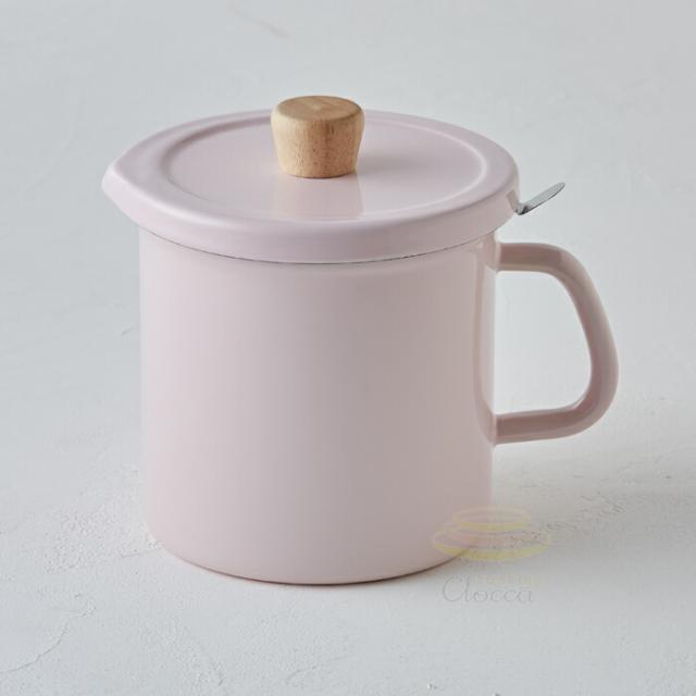 富士ホーロー,ホーロー,琺瑯,オイルポット,油こし器,琺瑯,通販