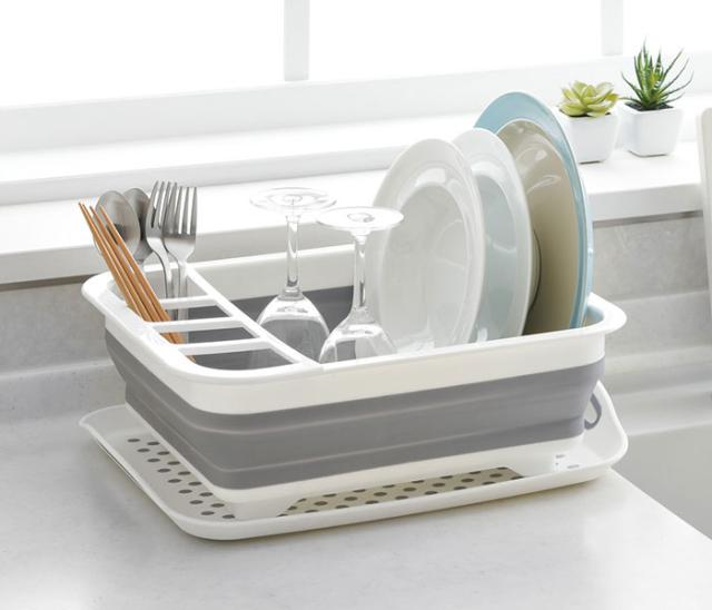 デイズ,おりたたみ,水切りバスケット,スタンドフレーム付き,DS-07