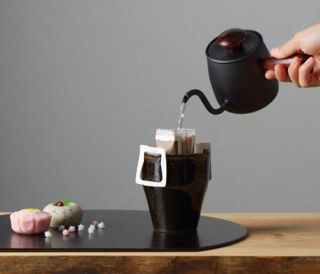 直径7mmの注ぎ口は、お湯のキレが良く、小さな径のドリップバッグにも注ぎやすい