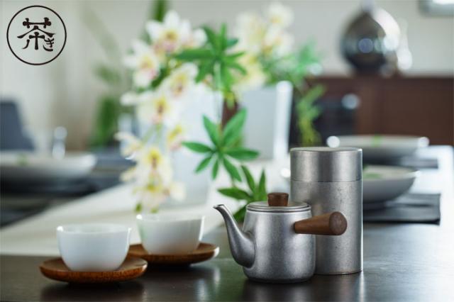 茶き,ステンレス茶筒 小,宮崎製作所