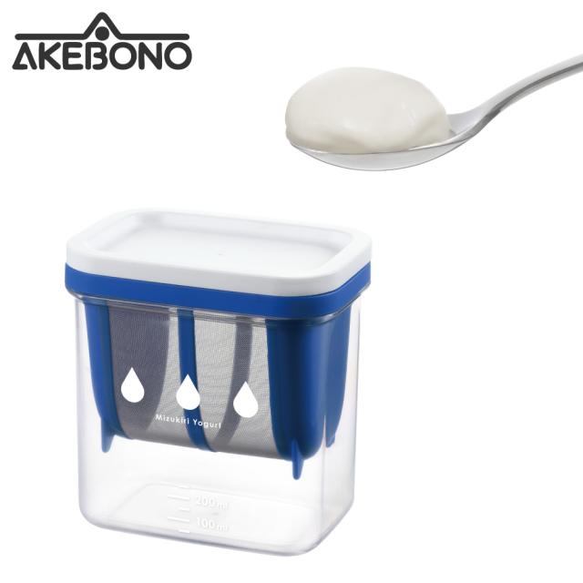 丸ごと1パック分(400g)のヨーグルトの水切りが簡単にできる