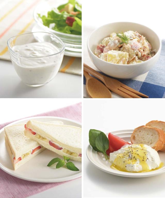 ヨーグルトの硬さを調節すればレシピがぐっと広がります