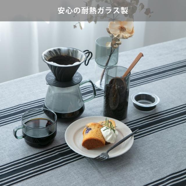 レンジOK,熱ガラス製スタックマグカップ