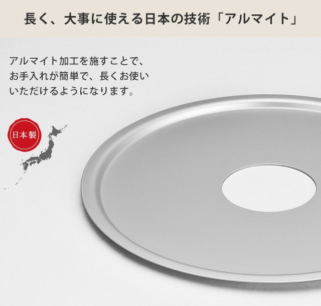 中華セイロ用 受け台 27cm アルミ 外径10〜24cmのセイロ用 北陸