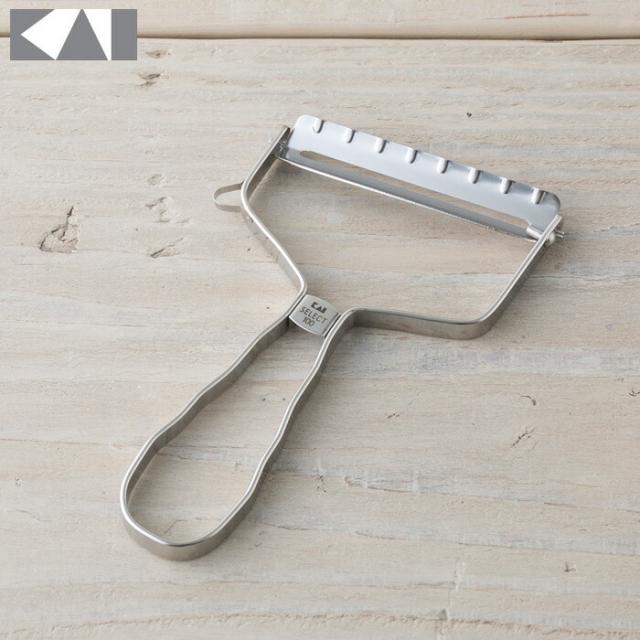 セレクト100,ステンレス T型ワイドピーラー,貝印