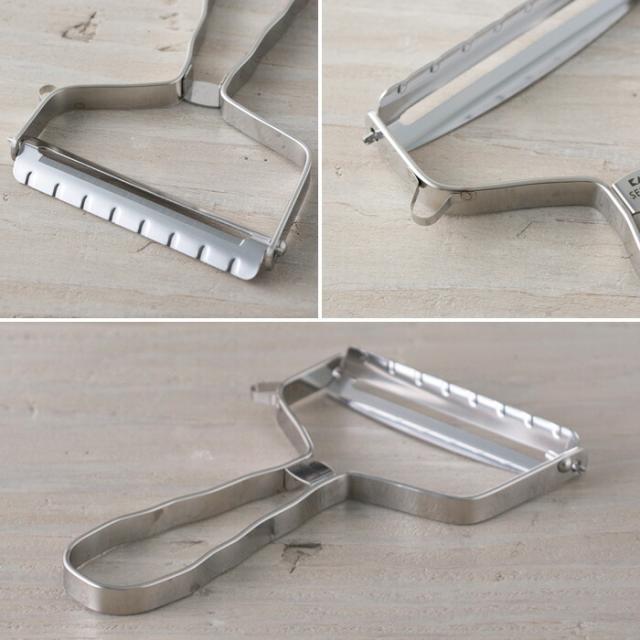 セレクト100,ステンレス T型ワイドピーラー,貝印