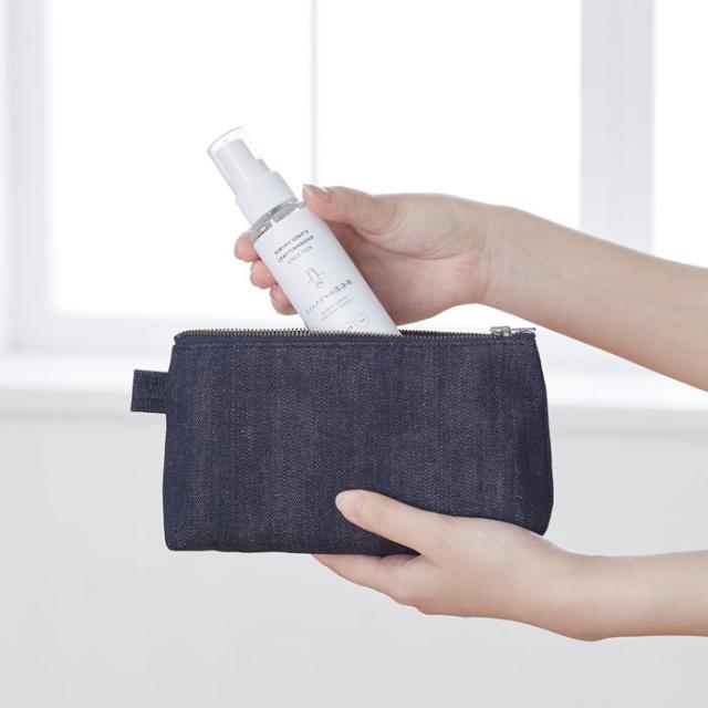 スプレータイプで持ち運びができ外出先のトイレの便座や便器内に、除菌スプレーとして使用できます