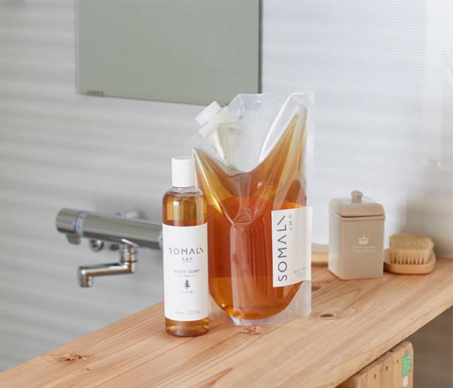 SOMALI(そまり),ボディ用液体石けん,1000ml,1L,詰め替え用,ボディソープ,木村石鹸,日本製,通販