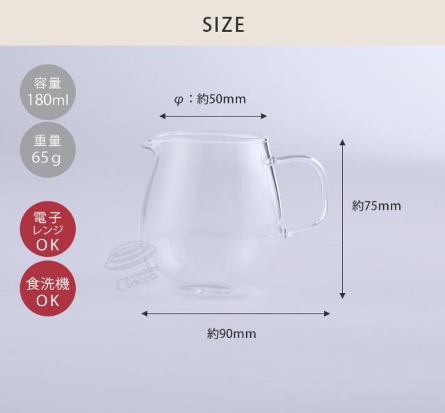 180mlのミルクピッチャー