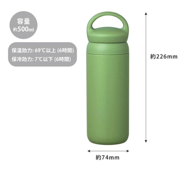 保温69℃以上、保冷7℃以下を6時間保持し、いつでも美味しい温度でリフレッシュ