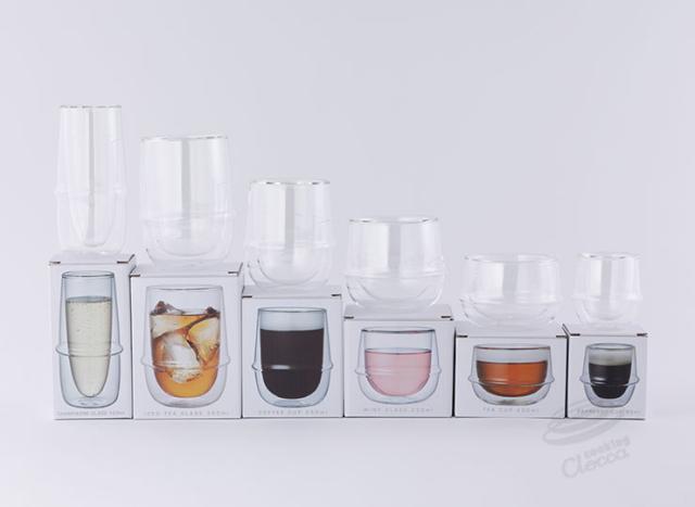 ユニークなデザインのダブルウォールカップシリーズ