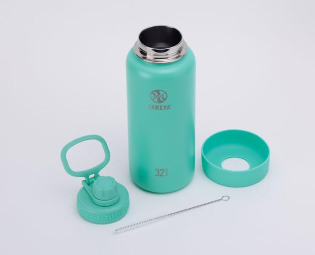 本体フタと飲み口フタにはシリコーンパッキンがついており、ドリンク漏れをしっかり防ぎます