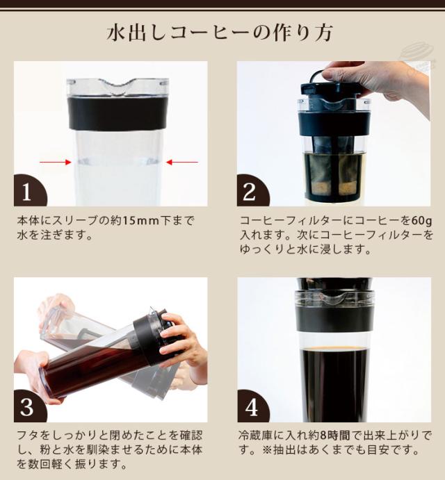 水出しコーヒーの作り方