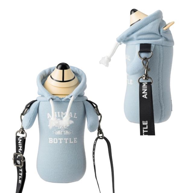 カバーケースは取り外しして丸洗いも可能。ストラップは長さ調整できます