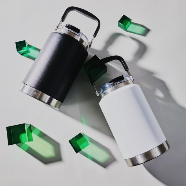 持ち運べるジャグタイプの水筒「トーラス」