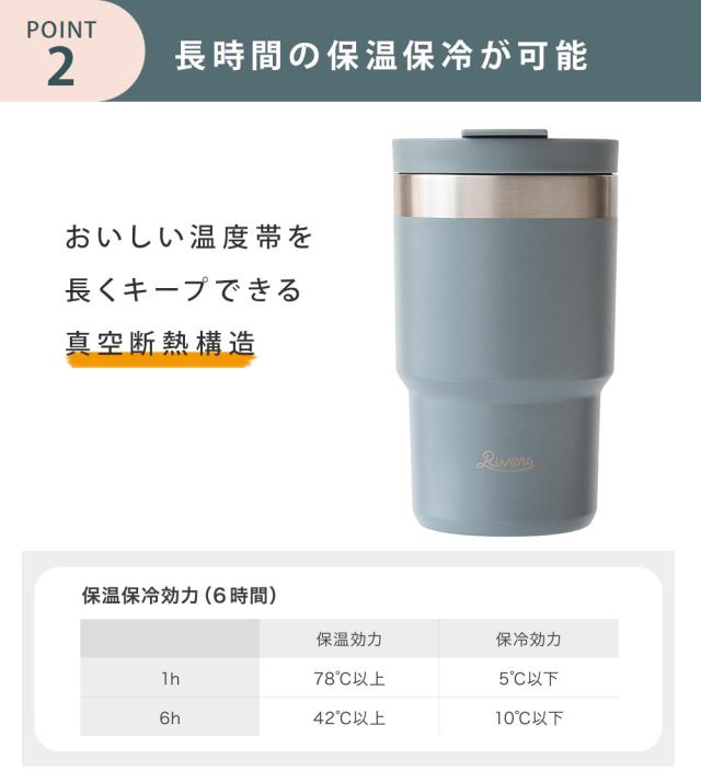 おいしい温度帯を長くキープできる真空断熱構造