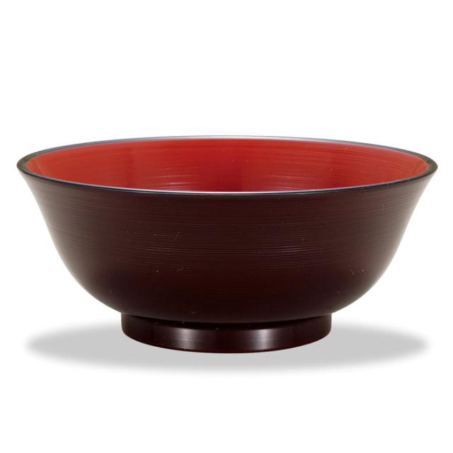 レンジ刷毛目ラーメン鉢 溜,ミタニ